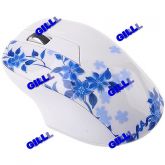 CARPO) V9 2.4GHz Wireless Mouse Óptico 1200DPI com Mini Rece