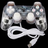 Dual-choque Controlador Usb 2.0 Joypad Gamepad Para Pc