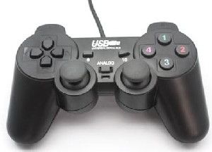 Dual Shock Joystick USB 2.0 Joypad Game Controller Pad for P